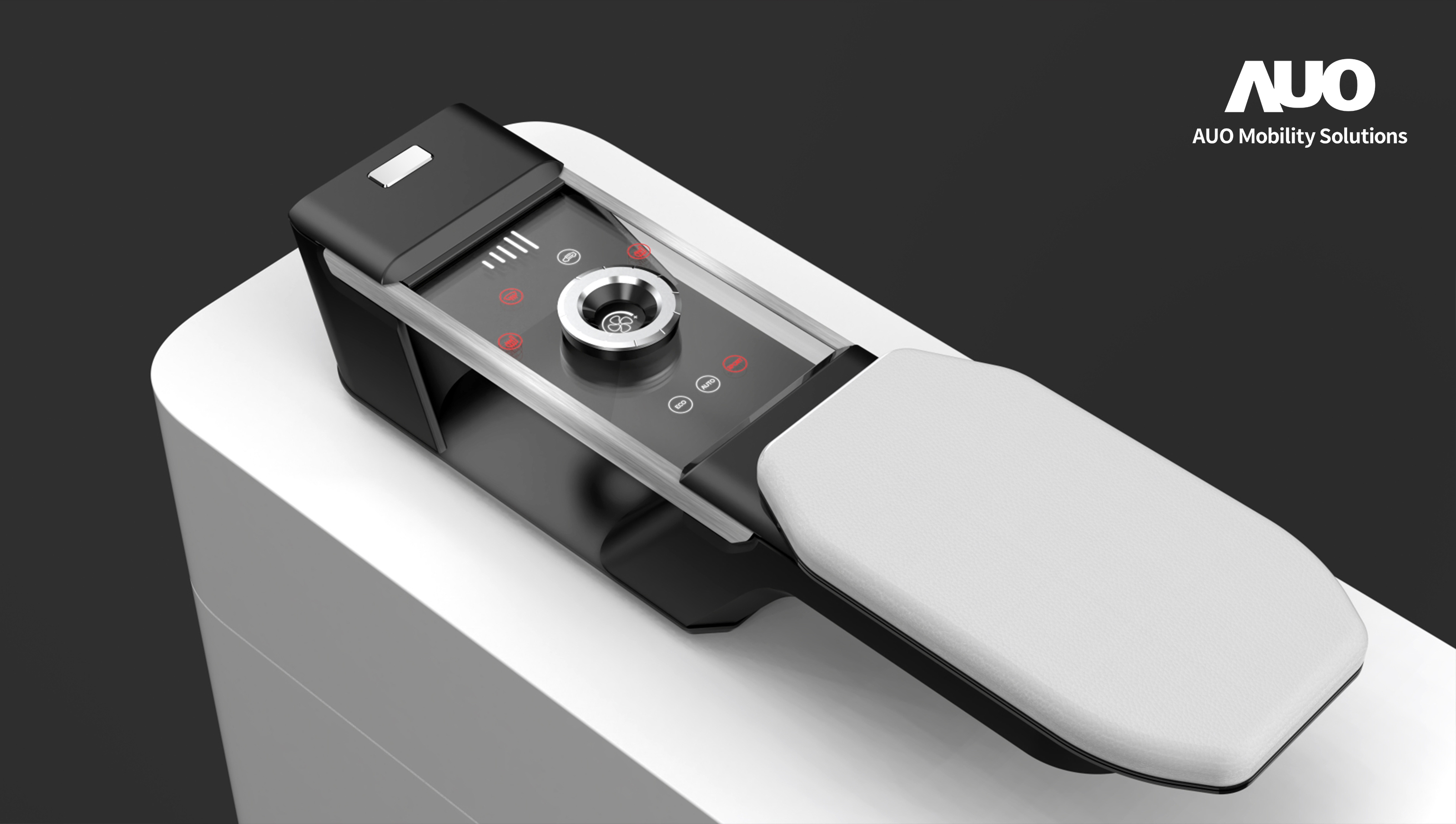 YY易游m6米乐智慧行动全新发表INVISY隐形科技系列，CrystalSense Console以最简约的机构设计，提供直觉控制的主动触觉回馈与压力感测，并且动态呈现、仅在需要时显示，打造未来座舱的极致互动体验。