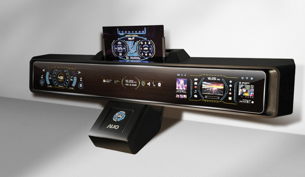 YY易游m6米乐Micro LED沉浸式车舱显示方案结合 可卷式、可伸缩的Micro LED应用并可呈现不同的质感纹路，展现人性化设计