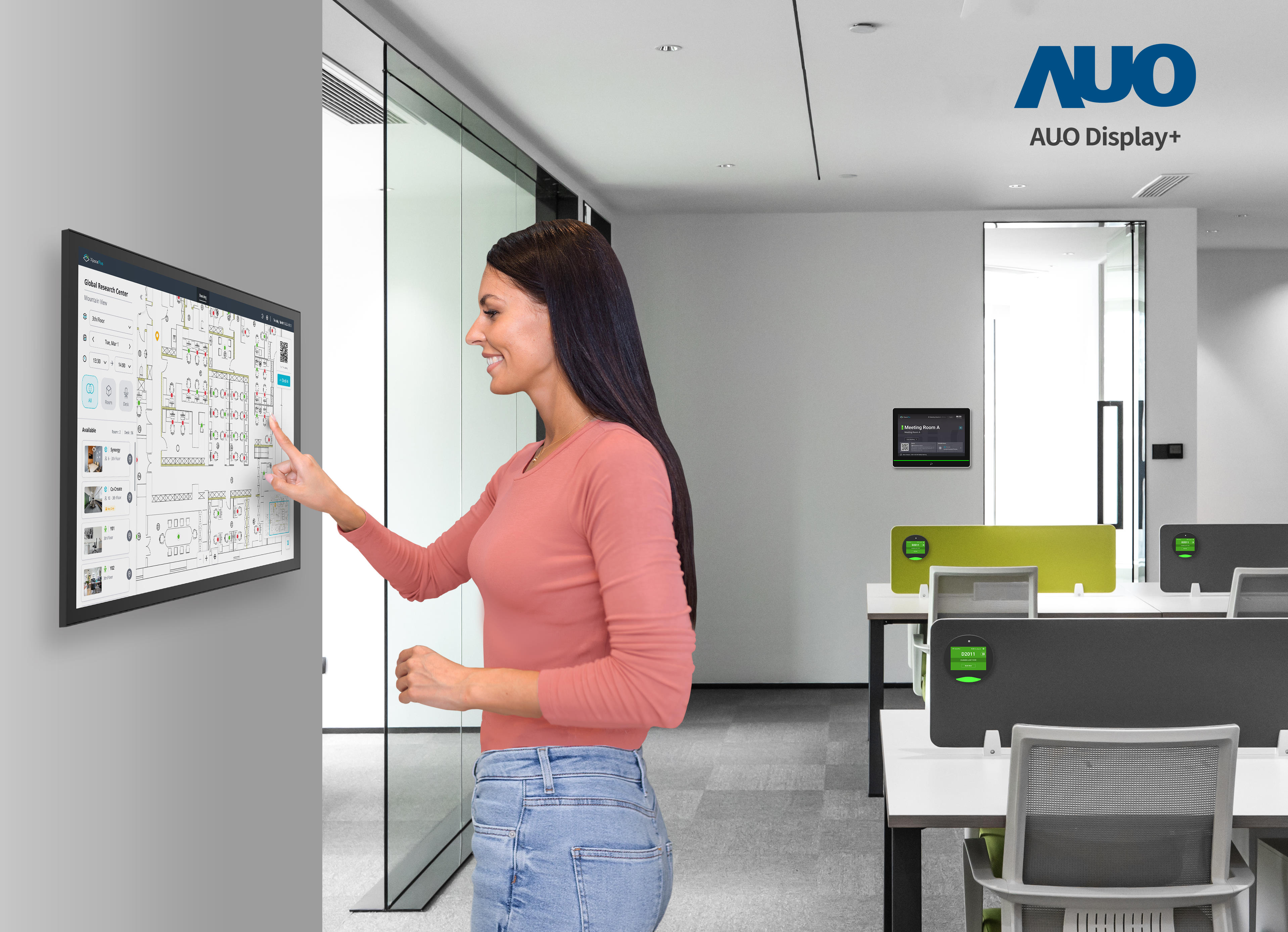 达擎会议空间管理解决方案可应用于空间预约和管理流程，将办公空间的查询、预约和保留等流程自动化，为用户提供更灵活、弹性的工作模式