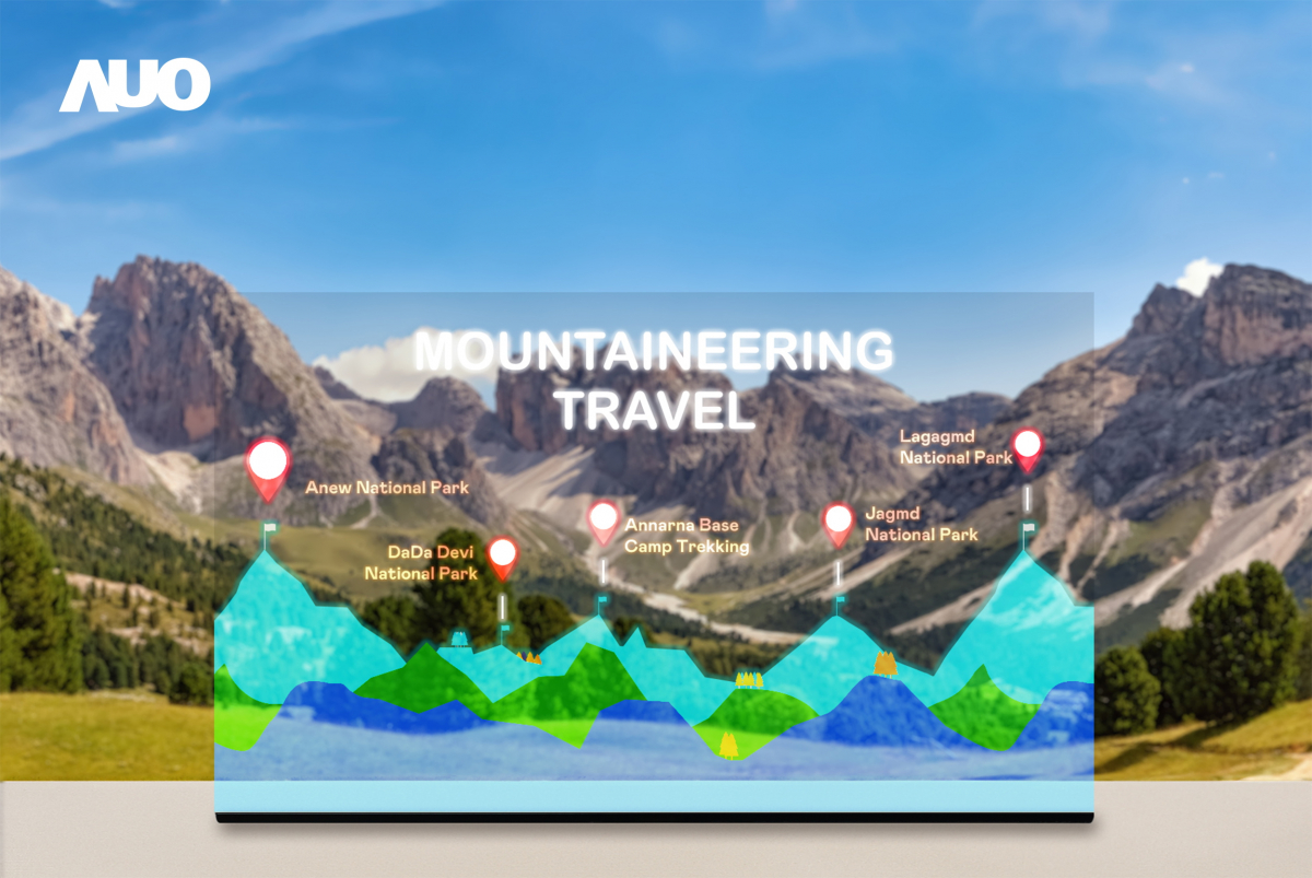 友達「177吋高透明度Micro LED顯示器」獲得台灣精品銀質獎，打破視野與空間的限制，適合應用於智慧零售、文物展示、創新廣告與智慧移動等場域