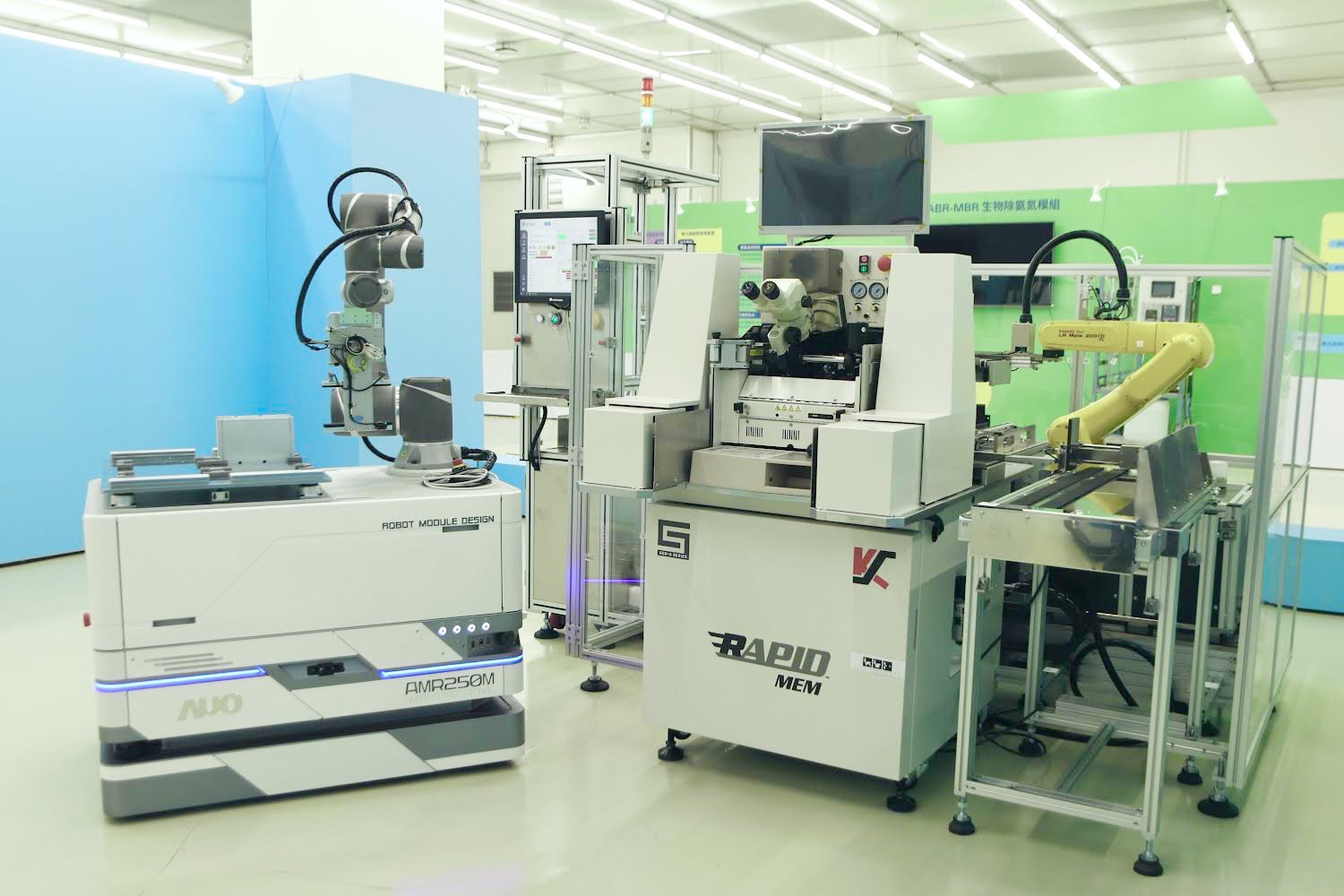 友達數位攜手半導體設備大廠K&S及夥伴樂宇精密，針對半導體封裝場域痛點，提供iAMHS一站式解決方案，創造產能提升至少10%的效益